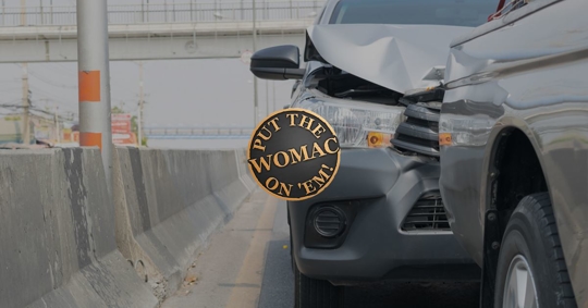 rear end accident on highway