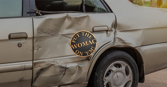 side swiped car accident